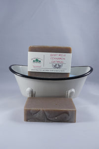 Bar Soap Goat Milk Cinnamon Oatmeal